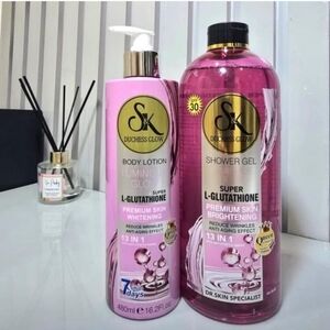 S & K DOUCHESS Glow Super L-Glutathion Shower Gel And Lotion 2 In 1 Set